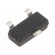 Transistor: NPN | bipolar | BRT | 50V | 50mA | 200mW | SOT23 | R1: 10kΩ image 2