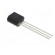 IC: voltage reference source | 2.49V | ±4% | TO92 | bulk | 10mA image 4