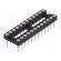 Socket: integrated circuits | DIP24 | 7.62mm | THT | Pitch: 2.54mm image 1