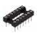 Socket: integrated circuits | DIP14 | Pitch: 2.54mm | precision | THT image 1