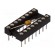 Socket: integrated circuits | DIP16 | Pitch: 2.54mm | precision | THT фото 1