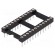 Socket: integrated circuits | DIP24 | Pitch: 2.54mm | precision | THT image 1