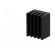 Heatsink: extruded | black | L: 10mm | W: 8mm | H: 6mm | 71K/W | aluminium фото 2