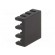 Heatsink: extruded | black | L: 15mm | W: 15mm | H: 6mm | aluminium image 4