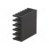 Heatsink: extruded | black | L: 23mm | W: 23mm | H: 10mm | aluminium image 4