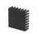 Heatsink: extruded | black | L: 27mm | W: 27mm | H: 10mm | aluminium image 6