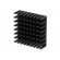 Heatsink: extruded | black | L: 31mm | W: 31mm | H: 10mm | aluminium image 2