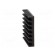 Heatsink: extruded | black | L: 31mm | W: 31mm | H: 6mm | aluminium image 5