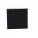 Heatsink: extruded | black | L: 40mm | W: 40mm | H: 6mm | aluminium image 5