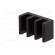 Heatsink: extruded | black | L: 8mm | W: 14mm | H: 6mm | 72K/W | aluminium paveikslėlis 2