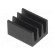 Heatsink: extruded | black | L: 8mm | W: 6.3mm | H: 4.8mm | 87K/W | anodized image 1