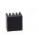 Heatsink: extruded | black | L: 8mm | W: 8mm | H: 6mm | 74K/W | aluminium image 5