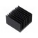 Heatsink: extruded | grilled | BGA | black | L: 37.5mm | W: 37.5mm фото 1