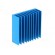 Heatsink: extruded | grilled | BGA | blue | L: 35mm | W: 35mm | H: 12.5mm image 2