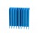 Heatsink: extruded | grilled | BGA | blue | L: 35mm | W: 35mm | H: 12.5mm image 3