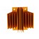 Heatsink: extruded | grilled | BGA | golden | L: 58mm | W: 37mm | H: 22.9mm фото 3