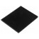 Heatsink: extruded | grilled | black | L: 75mm | W: 90mm | H: 5mm | anodized фото 1