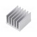 Heatsink: extruded | grilled | natural | L: 37.5mm | W: 36.8mm | H: 25mm фото 1
