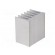 Heatsink: extruded | grilled | natural | L: 37.5mm | W: 36.8mm | H: 25mm фото 4