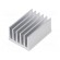 Heatsink: extruded | grilled | natural | L: 50mm | W: 36.8mm | H: 25mm image 1