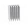 Heatsink: extruded | grilled | natural | L: 50mm | W: 36.8mm | H: 25mm image 9