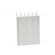 Heatsink: extruded | grilled | natural | L: 50mm | W: 36.8mm | H: 25mm image 5