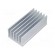 Heatsink: extruded | grilled | natural | L: 75mm | W: 36.8mm | H: 25mm image 1