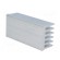 Heatsink: extruded | grilled | natural | L: 75mm | W: 36.8mm | H: 25mm image 6