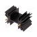Heatsink: extruded | SOT32,TO220,TO3P | black | L: 25.4mm | 7.8K/W image 1