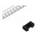 Heatsink: extruded | TO252,TO263 | black | L: 12.7mm | W: 25.91mm | D image 1