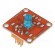 Extension module | 3pin | LED diode 5mm blue | prototype board paveikslėlis 1
