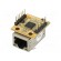 Module: Ethernet | Comp: W5500 | 3.3VDC | SPI | RJ45,pin header | 2.54mm фото 2