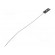 Antenna | Wideband | 3.5dBi | linear | for ribbon cable | 3÷6GHz | U.FL image 1