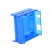 Enclosure: for computer | ABS | semi-transparent blue | X: 71mm image 3