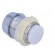 LED holder | 10mm | chromium | ABS | concave | L2: 13mm image 4