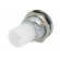 LED holder | 10mm | chromium | convex | with plastic plug paveikslėlis 6