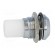 LED holder | 10mm | chromium | convex | with plastic plug image 7