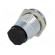 LED holder | 10mm | chromium | metal | concave | with plastic plug paveikslėlis 6