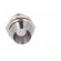 LED holder | 3mm | chromium | metal | concave | with plastic plug фото 9