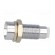 LED holder | 3mm | chromium | metal | concave | with plastic plug image 3
