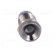LED holder | 3mm | chromium | metal | concave | with plastic plug | IP66 paveikslėlis 9