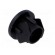 LED holder | 3mm | one-piece | black | UL94V-2 | L: 6.5mm | Mat: polyamide фото 4