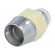 LED holder | 5mm | chromium | ABS | concave | L2: 10mm image 1