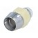LED holder | 5mm | chromium | ABS | concave | L2: 10mm image 2