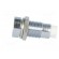 LED holder | 5mm | chromium | metal | concave | with plastic plug image 3