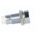 LED holder | 5mm | chromium | metal | concave | with plastic plug image 7
