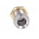 LED holder | 5mm | chromium | metal | concave | with plastic plug | IP66 фото 9