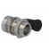 LED holder | 5mm | nickel | concave | with plastic plug image 4