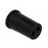 LED holder | 5mm | one-piece | black | UL94V-2 | L: 11.4mm paveikslėlis 4