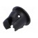 LED holder | 5mm | one-piece | black | UL94V-2 | L: 6.9mm | Mat: polyamide paveikslėlis 5